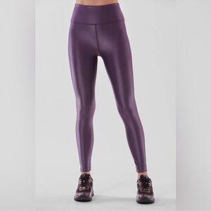 Noli Women's Purple High-Waisted Leggings
